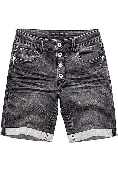 Amaci&Sons Jeansshorts NILES Jeansshorts Herren Bermuda Jeans Short Hose Re günstig online kaufen
