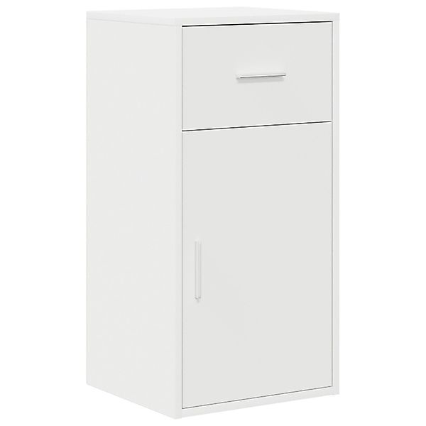 vidaXL Sideboard Weißer Aufbewahrungsschrank Weiß MDF günstig online kaufen