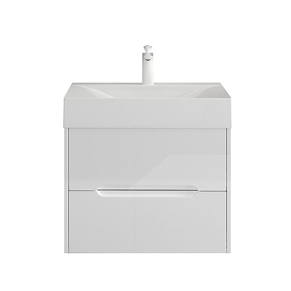 doporro Badmöbel-Set Badschrank Yoga Waschbeckenunterschrank Wandmontage günstig online kaufen