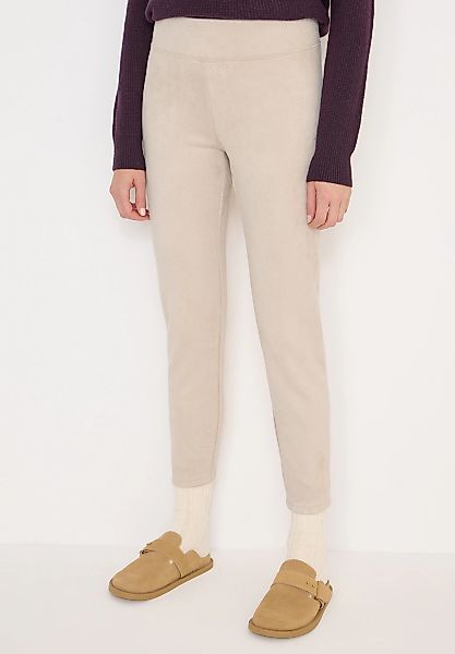 Cecil Leggings aus Velour günstig online kaufen