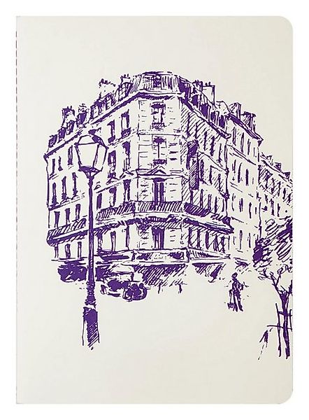 EXACOMPTA Einsteck-Fotoalbum 5x A5-Notizbuch # Rue de la Verrerie - Blau 93 günstig online kaufen
