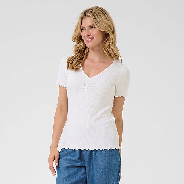 Cream T-Shirt CRRibba V-Neck günstig online kaufen