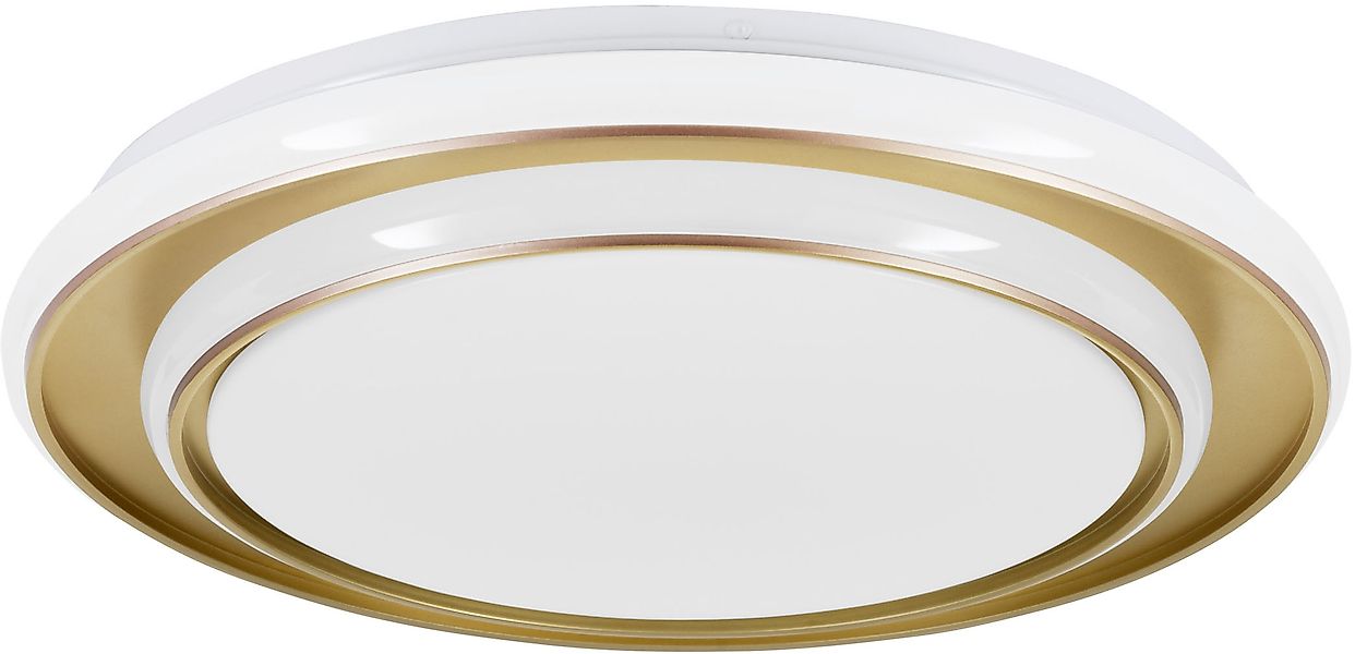 EGLO LED Deckenleuchte »MOSCHETTA Deckenlampe - Stahl - LED - 24W - IP20« L günstig online kaufen