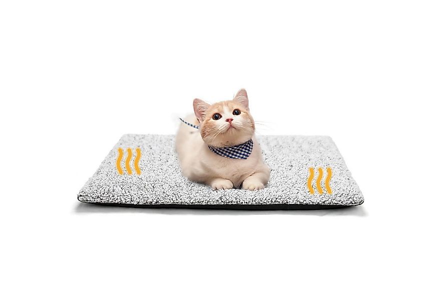Beaface Tierdecke Selbstheizendes Katzenbett mit abnehmbarem Bezug rutschfe günstig online kaufen