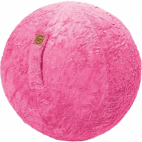 Sitting Ball Hocker Fluffy 150 l Pink günstig online kaufen