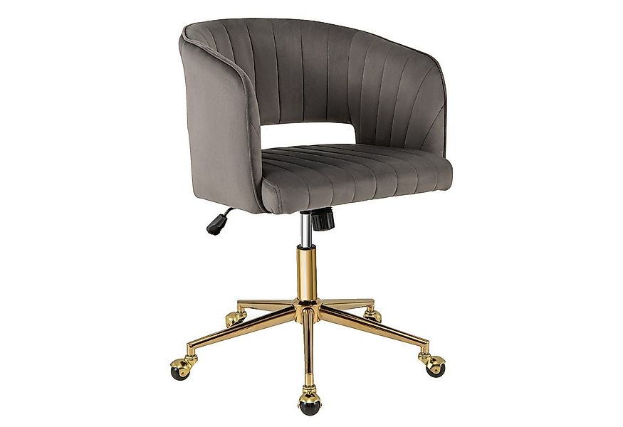 KOMFOTTEU Bürostuhl Drehstuhl höhenverstellbar, mit Rollen & winkelverstell günstig online kaufen