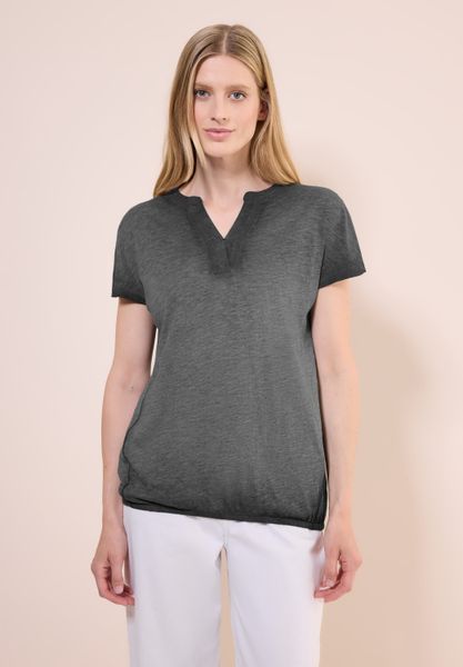 Cecil V-Shirt aus reiner Baumwolle günstig online kaufen