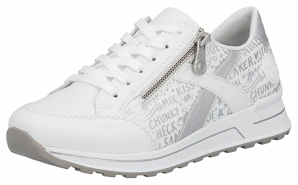 Rieker Sneaker herausnehmbarer Soft-Einlage, Freizeitschuh, Halbschuh, Schn günstig online kaufen
