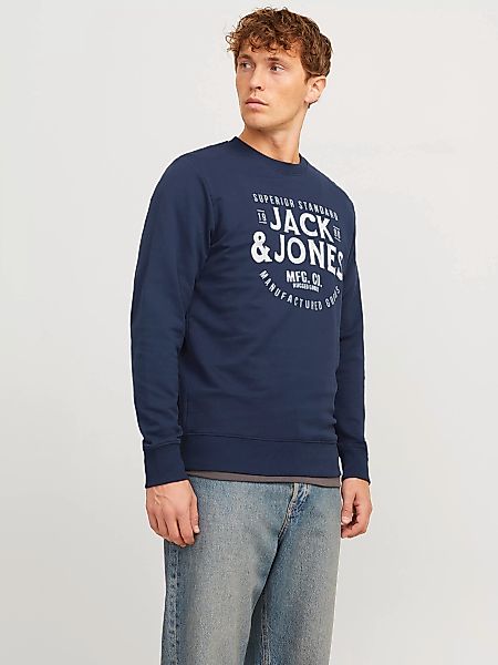 Jack & Jones Sweatshirt "JJJEANS SWEAT O-NECK" günstig online kaufen