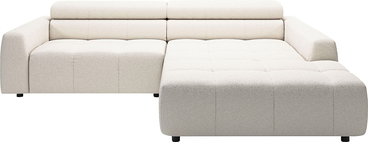 3C Candy Ecksofa »Denver auch mit Cord- und Easy care-Bezug, Kopfteilverste günstig online kaufen