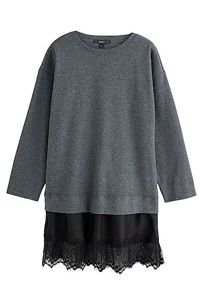 Next 2-in-1-Kleid 2-in-1 Pullover-Spitzerock mit weichem Griff (1-tlg) günstig online kaufen