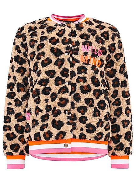 Zwillingsherz Bomberjacke Zwillingsherz Bomberjacke Teddy "Wild günstig online kaufen