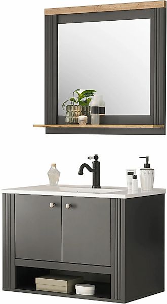 OTTO home Badmöbel-Set "WESTMINSTER, Bad im Landhausstil, 2-teiliges Badezi günstig online kaufen