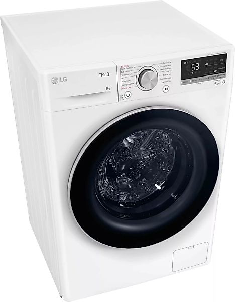 LG Waschmaschine »F4WV7081«, F4WV7081, 8 kg, 1400 U/min günstig online kaufen