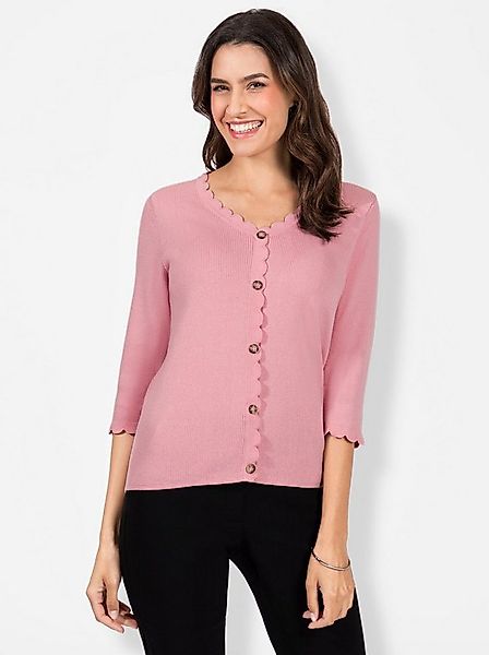 Witt Strickpullover Pullover 3/4-Arm Feinstrick, Rippoptik günstig online kaufen