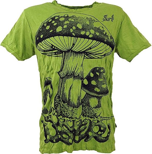 Guru-Shop T-Shirt Sure Herren T-Shirt Fliegenpilz günstig online kaufen