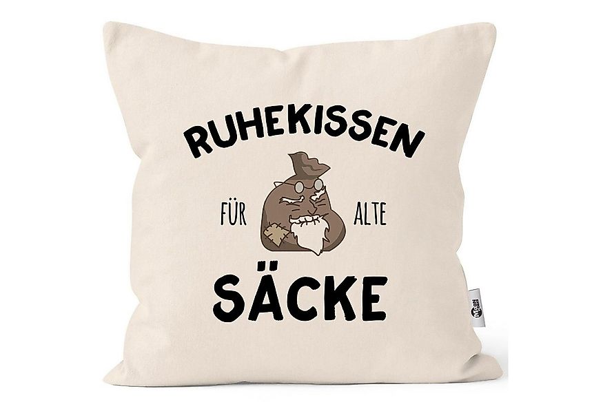 MoonWorks Dekokissen Kissen-Bezug Ruhekissen für alte Säcke Geschenk lustig günstig online kaufen