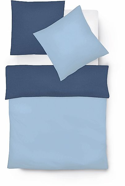fleuresse Wendebettwäsche "Lech W 4158" 3 Stk. tlg. Edelflanell, Baumwolle, günstig online kaufen