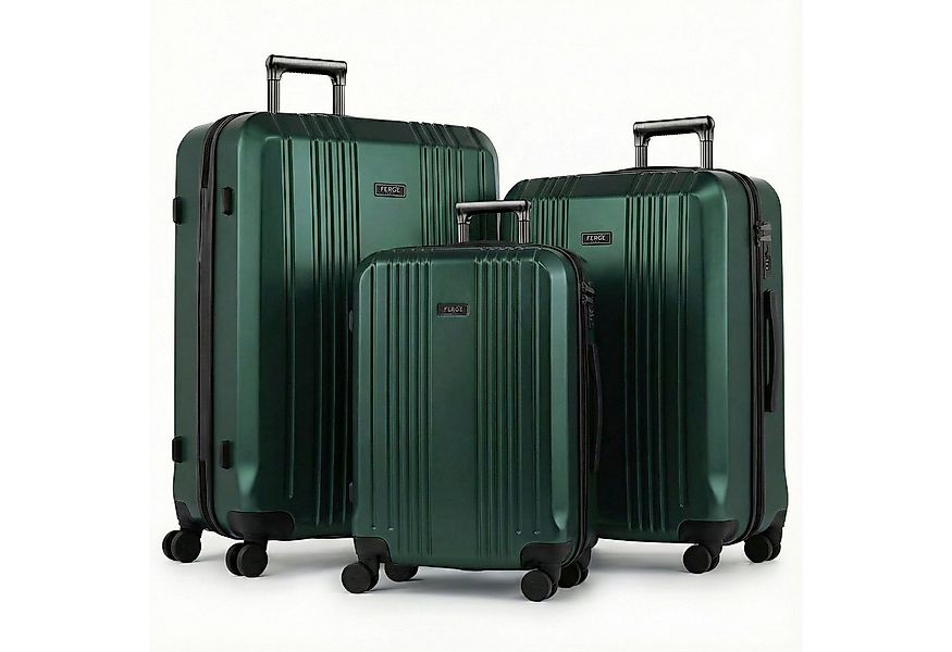 FERGÉ Kofferset 3 teilig Hartschale Cannes, 4 Rollen, (3er Kofferset stabil günstig online kaufen
