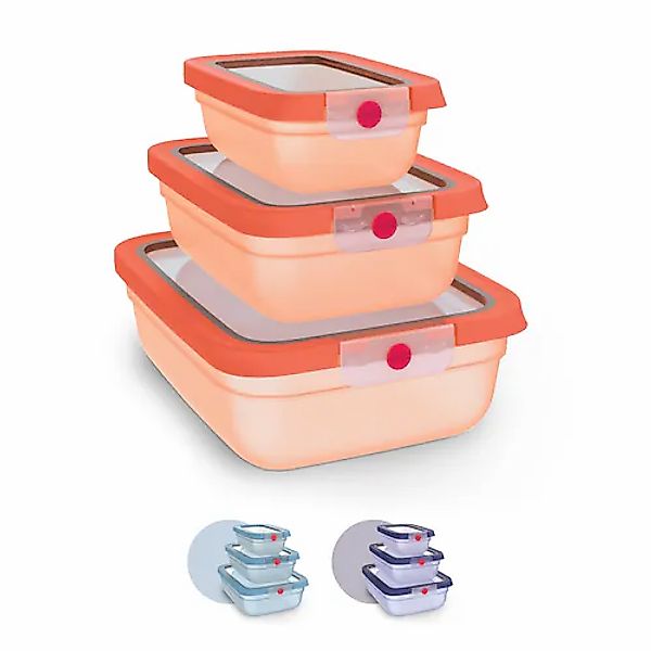 Emsa Frischhaltedose »oneClick« Set, 3 tlg. tlg. günstig online kaufen