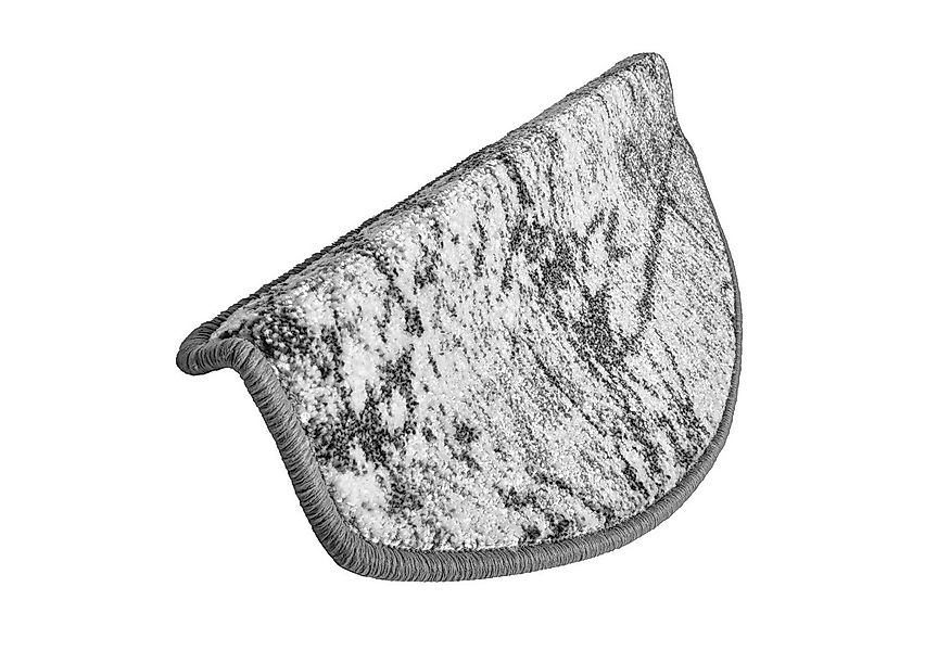 oKu-Tex Stufenmatte SOFT Marmor Design, 15-teilig, selbstklebend, Halbrund, günstig online kaufen