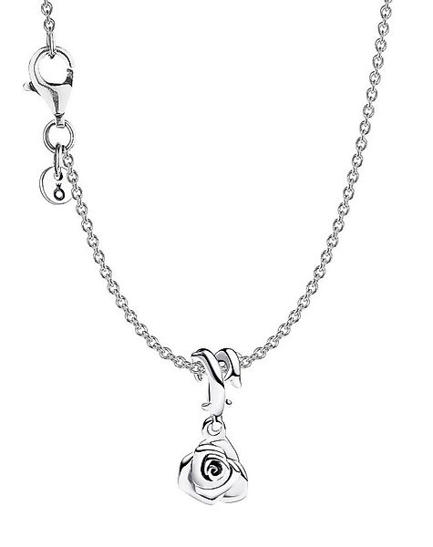 Pandora Kette mit Anhänger Damen-Blühende Rose Silber günstig online kaufen