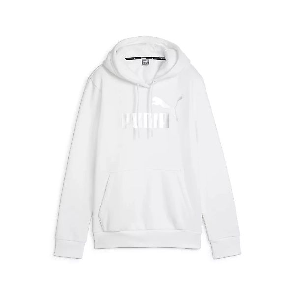PUMA 2-in-1-Pullover ESS+ Kapuzenpullover Metallic Logo Hoodie Damen günstig online kaufen