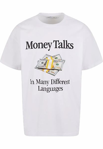 MisterTee T-Shirt "MisterTee Money Talks Oversize Tee" 1 Stk. günstig online kaufen