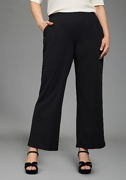 Laura Scott CURVE Schlupfhose unifarbenes Design, für Business- und Casualm günstig online kaufen