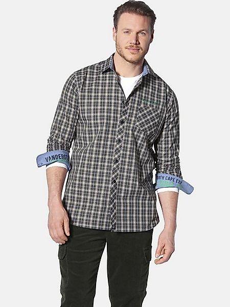 Jan Vanderstorm Langarmhemd BJORNMAN im Karo-Design günstig online kaufen