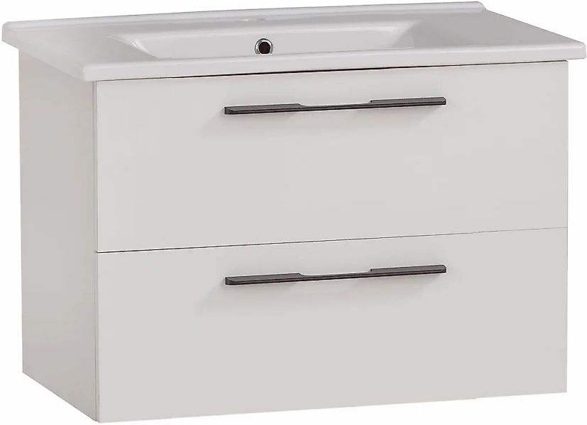 Schildmeyer Waschtisch "Maxim, Mattweiß" 2 Stk. tlg. Made in Germany günstig online kaufen