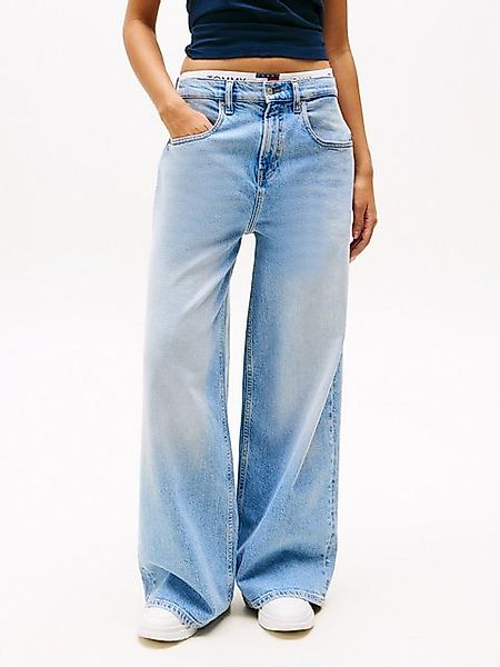 Tommy Jeans Loose-fit-Jeans CHARLIE MR LOOSE WD mit Logostickerei günstig online kaufen