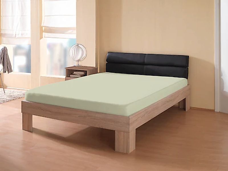 KUM Spannbettlaken "Interlock-Jersey Spannbetttuch" bis ca. 30 cm Matratzen günstig online kaufen