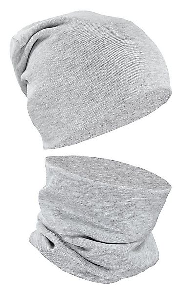 Alkato Beanie Alkato Unisex Beanie Mütze und Schal Set Uni günstig online kaufen