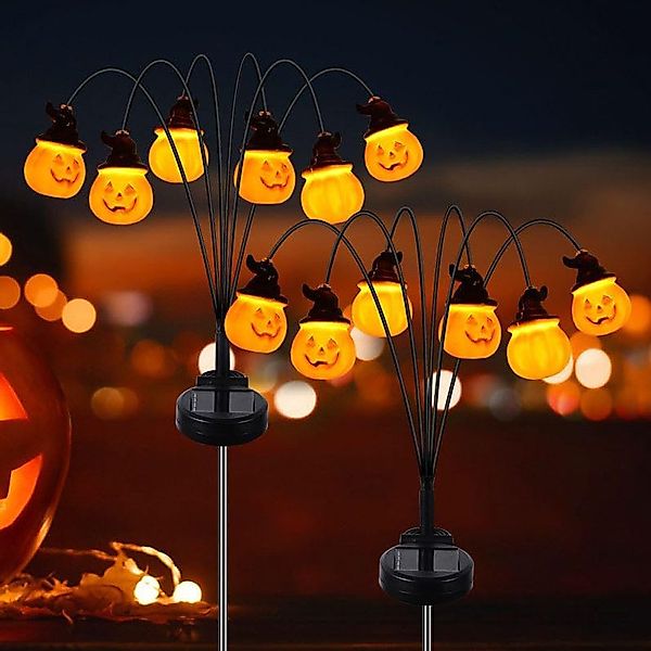 QUBEBU LED Solarleuchte Halloween Dekor LED günstig online kaufen