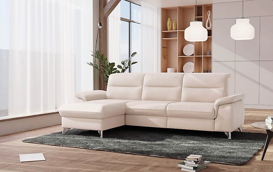 sit&more Ecksofa "Astoria L-Form" wahlweise mit motorischer Relaxfunktion günstig online kaufen
