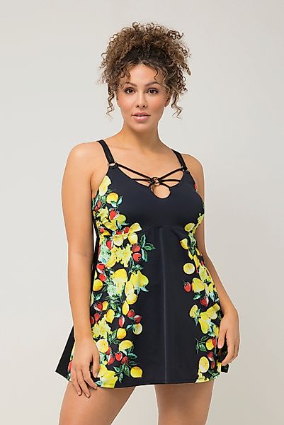 Ulla Popken Badeanzug Badekleid Zitronen Softcups günstig online kaufen