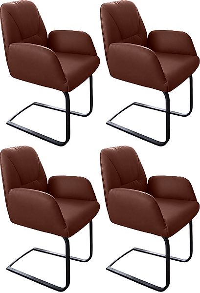 W.SCHILLIG Freischwinger »ole« (Set) 4 Stk. Longlife Xtra-Leder Z69 2er- od günstig online kaufen