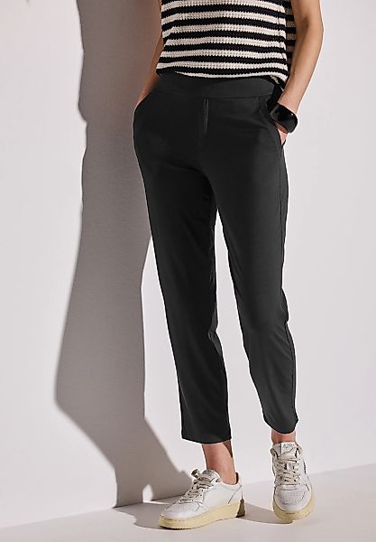 STREET ONE Stoffhose "Style Bonny", Sommerhose mit elastischem Bund günstig online kaufen