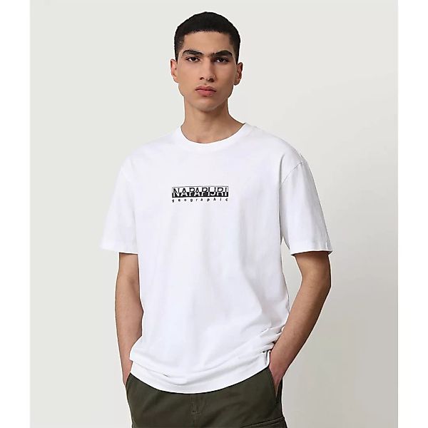 Napapijri S-box 2 Kurzärmeliges T-shirt S Bright White 002 günstig online kaufen