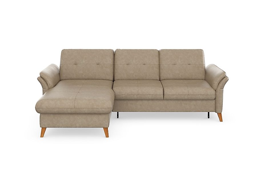 sit&more Ecksofa »Göteborg«, Sitztiefenverstellung und Federkern, wahlweise günstig online kaufen