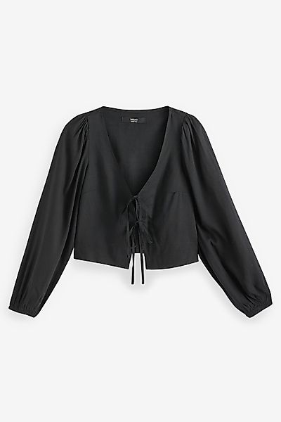 Next Blusenshirt Schluppenbluse mit Leinen – günstig online kaufen