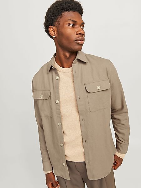Jack & Jones Langarmhemd JJEDARREN OVERSHIRT günstig online kaufen