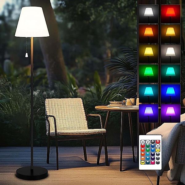 MUPOO LED Außen-Stehlampe Solar Stehleuchte mit günstig online kaufen