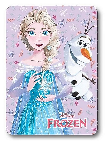 Wohndecke Elsa und Olaf Fleecedecke Kuscheldecke 100 x 140 cm, KK günstig online kaufen