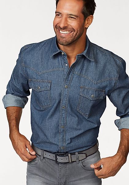 Arizona Jeanshemd, Western Stil günstig online kaufen