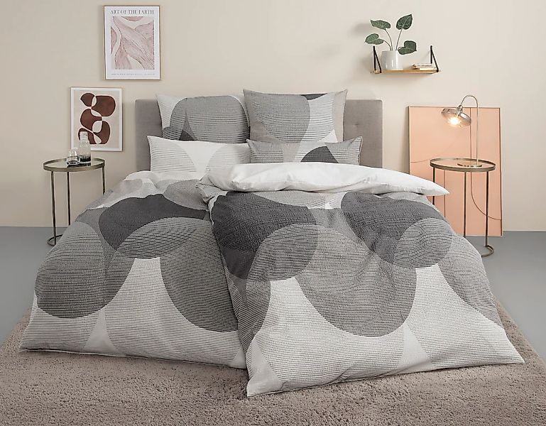 BIERBAUM Bettwäsche "Carla in Gr. 135x200 oder 155x220 cm" 2 Stk. tlg. Bett günstig online kaufen