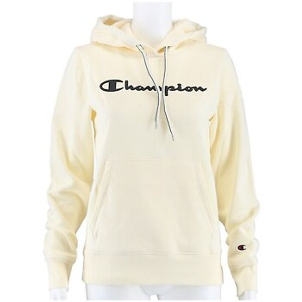 Champion Kapuzenpullover Hoodie Sweatshirt Big Logo Print (gefüttert) beige günstig online kaufen