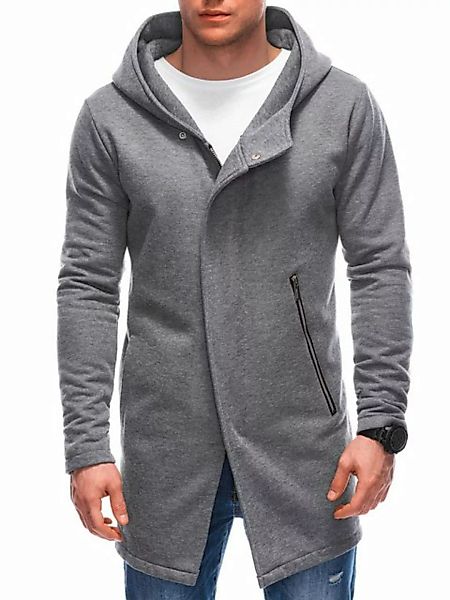 Edoti Kapuzensweatshirt Asymmetrisches Herren-Sweatshirt günstig online kaufen
