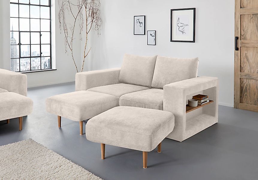 LOOKS by Wolfgang Joop 2,5-Sitzer "Looksvb", Verwandlungssofa: aus Sofa wir günstig online kaufen
